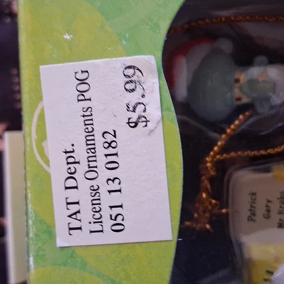 SpongeBob SquarePants Mini Ornament Set - Picture 8 of 8